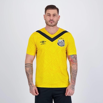 Camisa do Santos Iii 2024 com Número Umbro - Masculina