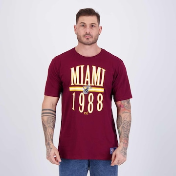 Camiseta Nba Date Team Miami Heat - Masculina