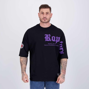 Camiseta Nba Angle Team Toronto Raptors - Masculina