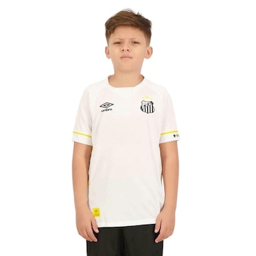 Camisa Umbro Santos I 2023/24 - Infantil