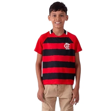 Camisa Braziline Flamengo Manto - Infantil