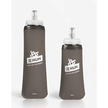 Kit Garrafas Dobráveis Soft Flash Hupi 350ml + 500ml