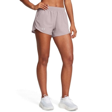 Shorts Under Armour Fly By 3 - Feminino