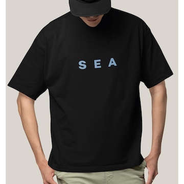 Camiseta Oversized Algodão Prime Wss Sea - Masculina