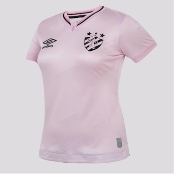 Camisa do Sport Recife Outubro Rosa 2024 Umbro - Feminina