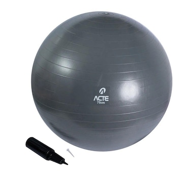 Bola de Ginástica Acte Sports 75cm com Bomba de Ar