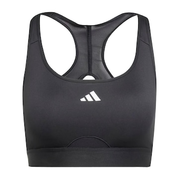 Top adidas Treino Powereact Suporte Médio - Feminino