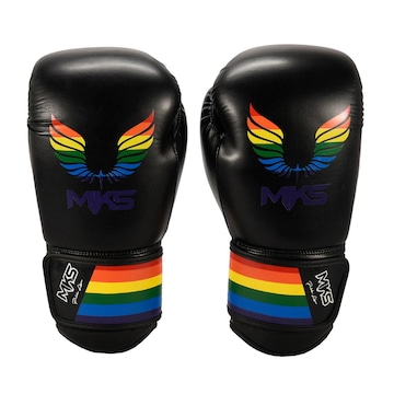 Luvas de Boxe Muay Thai Mks Energy Pride Line - Adulto