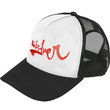 Boné Quiksilver Dna Impaired Trucker 3D - Snapback - Adulto