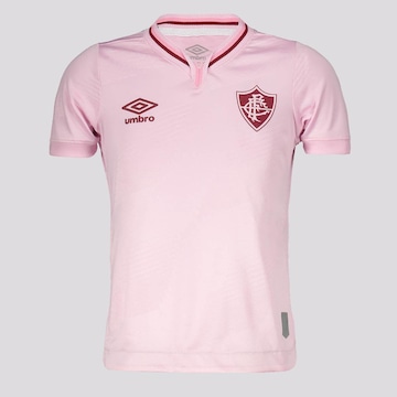 Camisa do Fluminense Outubro Rosa 2024 Umbro - Infantil