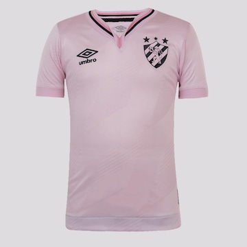 Camisa do Sport Recife Outubro Rosa 2024 Umbro - Infantil