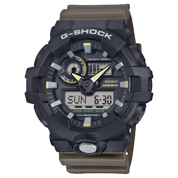 Relógio Casio G-Shock Ga-710Tu-1A3Dr - G-Shock Ga-710Tu