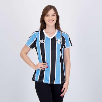 Camisa do Grêmio I 2024 Jogador Umbro - Feminina