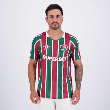 Camisa do Fluminense Fc I 2024 com Número Umbro - Masculina