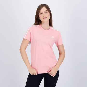 Camiseta adidas 3 Stripes Feminina