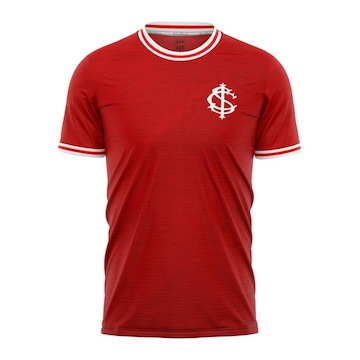 Camisa do Internacional Jacquard Retro Mania Oficial Licenciada - Masculina