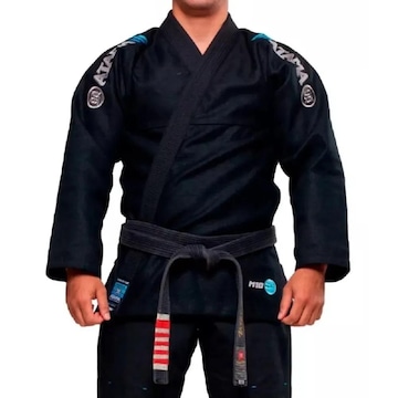 Kimono Atama Jiu-Jitsu Mundial 10 (Preto) Masculino