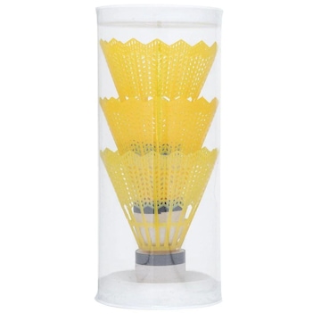 Tubo de Peteca Badminton Hyper em Nylon - 3 Unidades