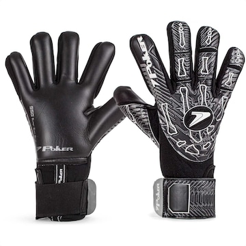 Luva de Goleiro Poker Campo Profissional Hug Flex 4 - Adulto