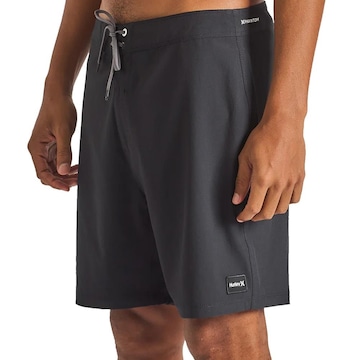 Bermuda Hurley Boardshort Phantom Eco One And Only Solid 18 - Masculina