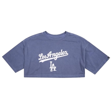 Cropped New Era Mlb Los Angeles Dodgers Classic - Feminino