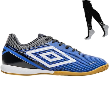 Chuteira Futsal Umbro Gravity + Meião - Masculina