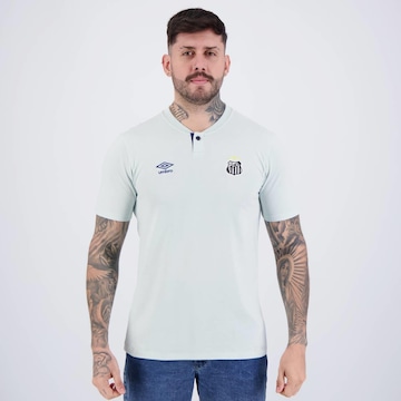 Camisa Polo Umbro Santos Viagem 2024 - Masculina