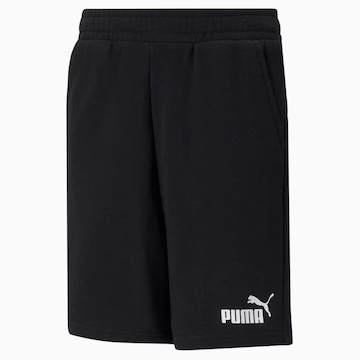 Bermuda Puma Shorts Bolso Moletom Essential Basico - Masculino