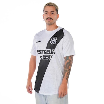 Camisa da Ponte Preta Oficial Torcedor 1 Diadora - Masculina