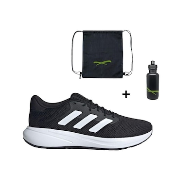 Kit Tênis adidas Response Runner Masculino + Mochila + Garrafinha