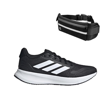 Kit Tênis adidas Runfalcon 5 Feminino + Pochete de Corrida