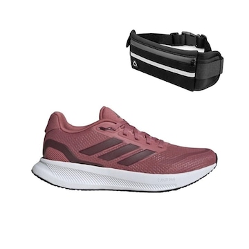 Kit Tênis adidas Runfalcon 5 Feminino + Pochete de Corrida