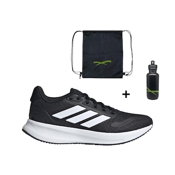 Kit Tênis adidas Runfalcon 5 Feminino + Mochila + Garrafinha