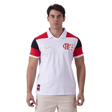 Camisa Polo Braziline Flamengo Júnior 92 - Masculina