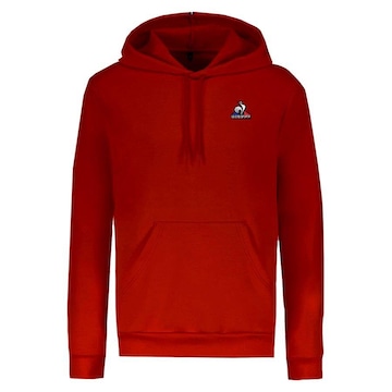 Blusão de Moletom com Capuz Canguru Le Coq Sportif Ess Hoody Ss - Masculino