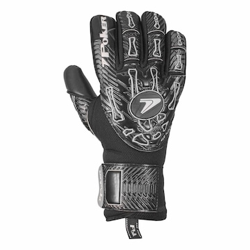 Luvas de Goleiro de Campo Poker Profissional Hug Flex 4 - Adulto