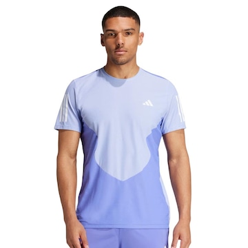 Camiseta adidas Own The Run Base Duocolor - Masculina