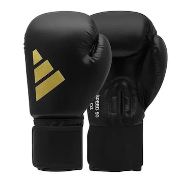 LUVA DE BOXE ADIDAS SPEED 50 BLACK GOLD