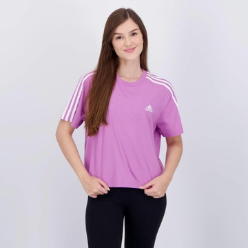 Cropped adidas 3 Stripes - Feminino