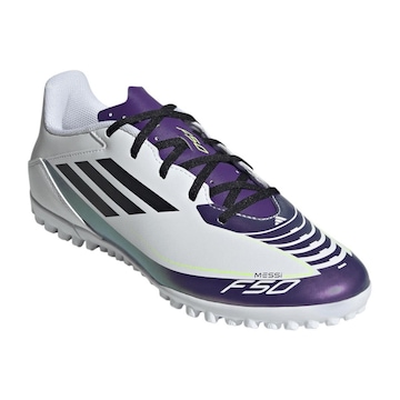 Chuteira Society adidas X Messi F50 Club - Adulto