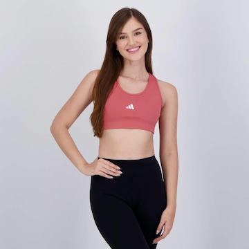 Top Fitness adidas Treino Basico Suporte - Feminino