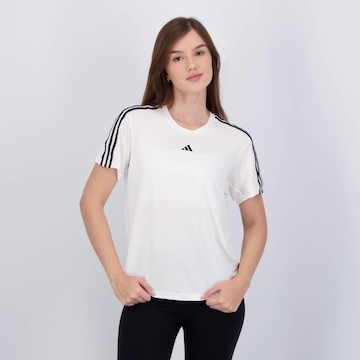 Camiseta adidas Essentials 3 Listras Feminina