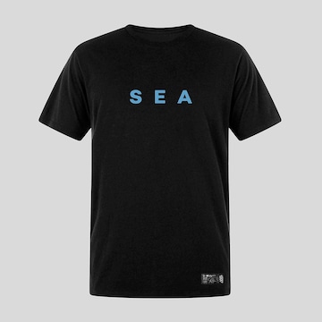 Camiseta Plus Size Masculina Sea Algodão Prime Wss