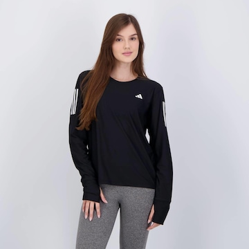 Camiseta Manga Longa adidas Own The Run Base Feminina