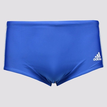 Sunga adidas 3 Listras Azul e Branco