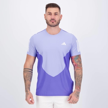 Camiseta adidas Own The Run Base Duocolor Masculina