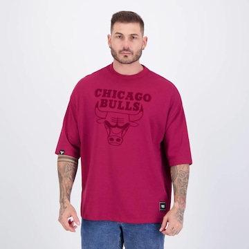 Camiseta Nba Logo Surton Chigado Bulls Masculina