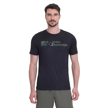 Camiseta New Balance Tenacity Graphic Masculina