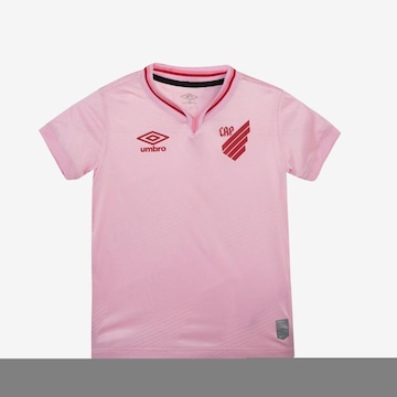 Camisa do Atletico Paranaense Umbro Outubro Rosa 2024 - Infantil