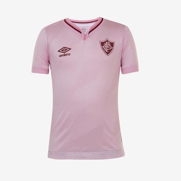 Camisa do Fluminense Umbro Outubro Rosa 2024 - Infantil